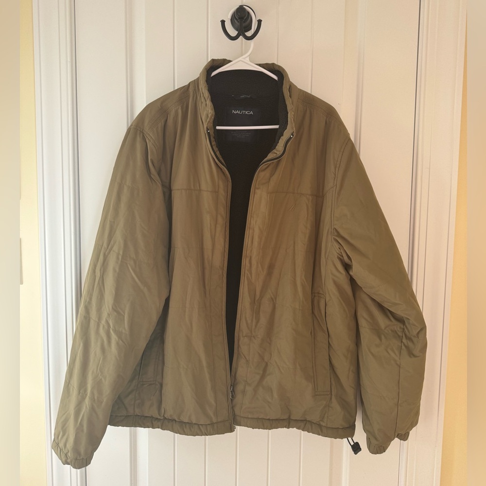 nautica brown coat